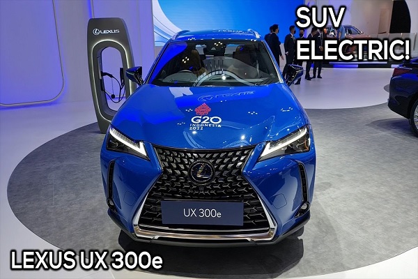 Lexus UX 300e, Berbekal Baterai Kapasitas 54.3 KWh 
